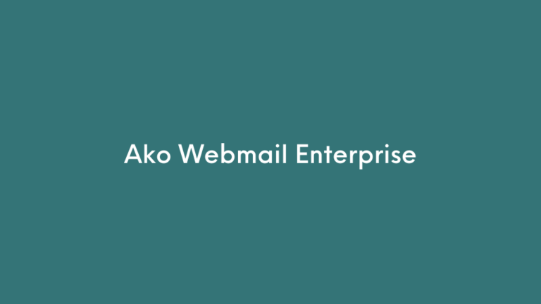 Ako Webmail Enterprise